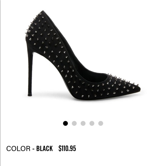 Steve Madden | Shoes | Steve Madden Valas Black Spiked Shoe Size 7 |  Poshmark